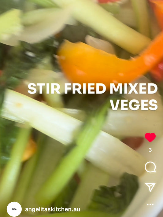Stir Fried Mixed Vegetables