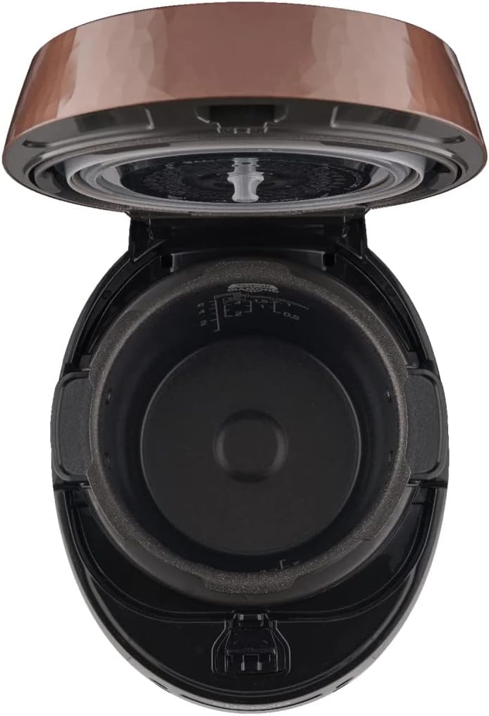 CUCKOO 6-Cup Pressure Rice Cooker & Warmer, Multi-Functional, Slow Cooker, GABA, Timer Brown