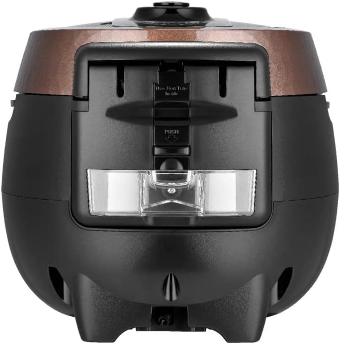 CUCKOO 6-Cup Pressure Rice Cooker & Warmer, Multi-Functional, Slow Cooker, GABA, Timer Brown