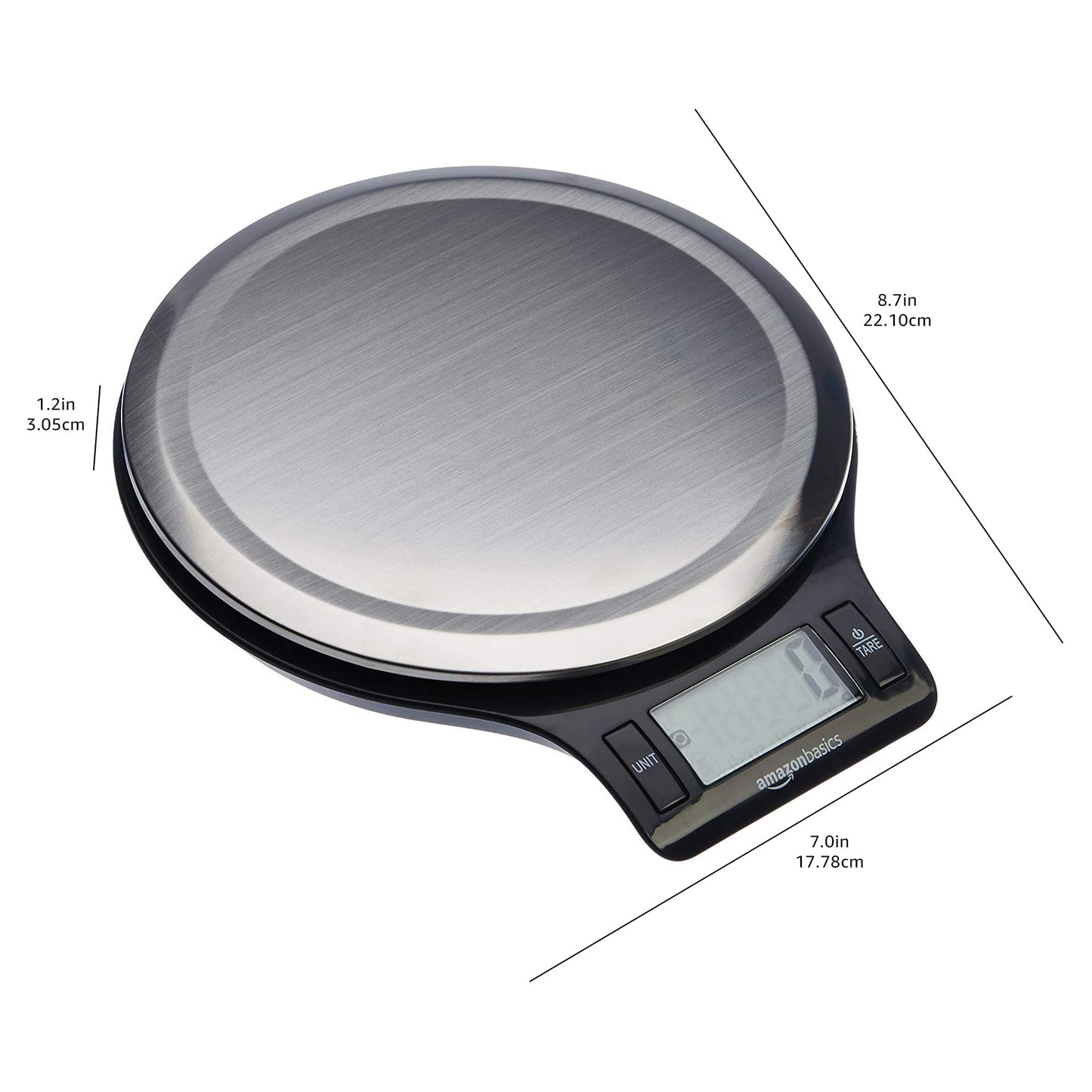 Amazon Basics Digital Kitchen Scale with LCD Display