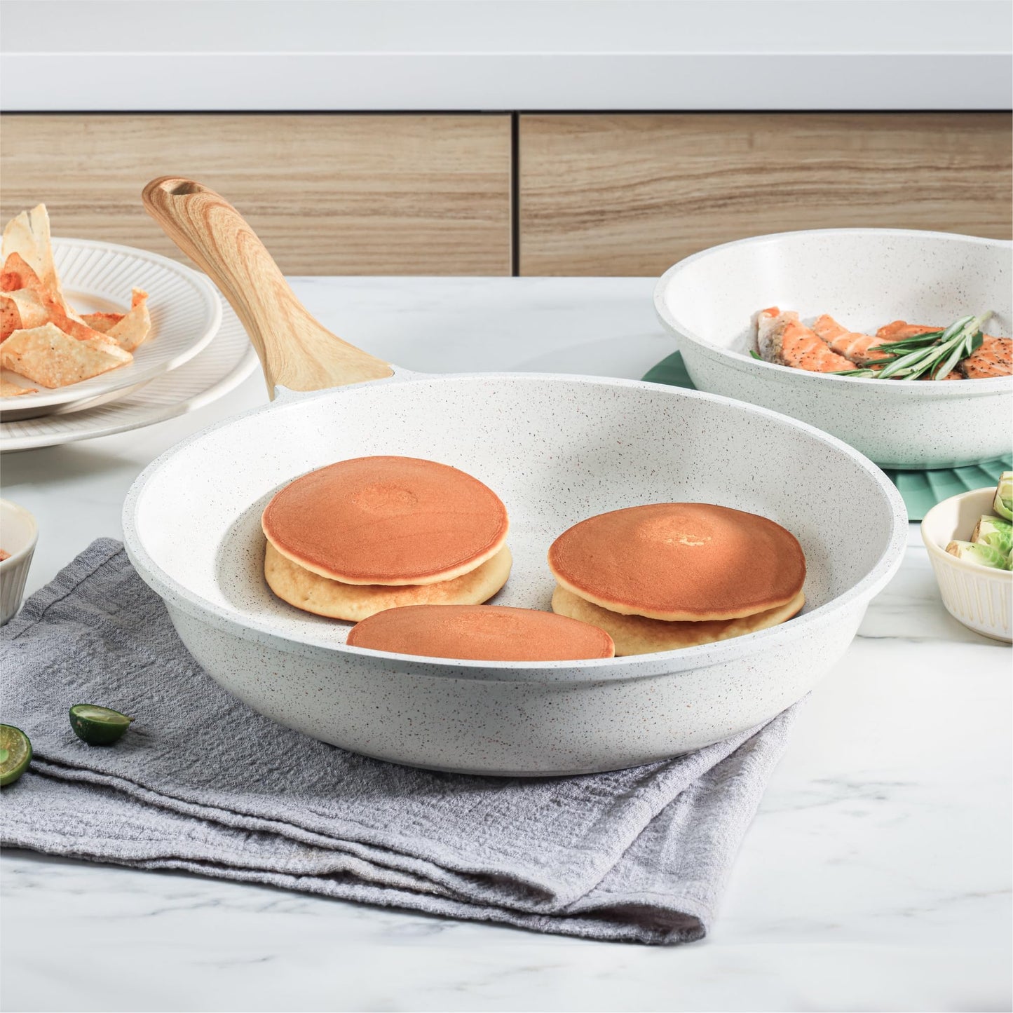 SENSARTE Nonstick Ceramic Cookware Set 13-Piece