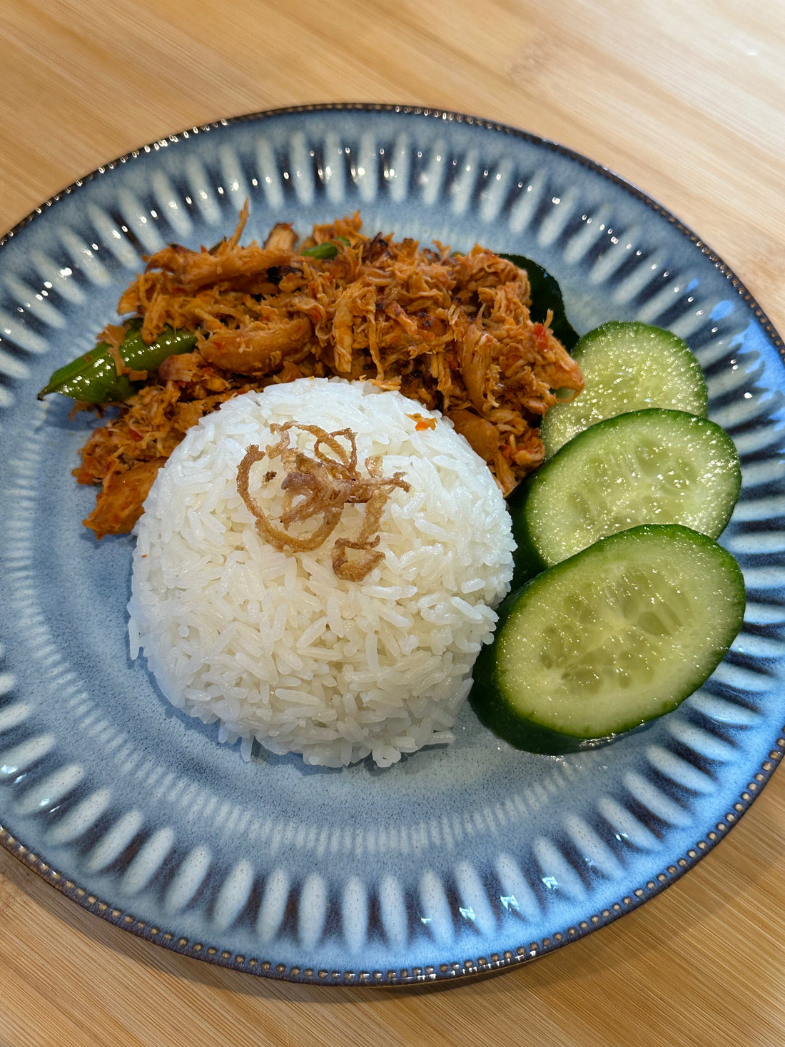 Balinese Spicy Pulled Chicken