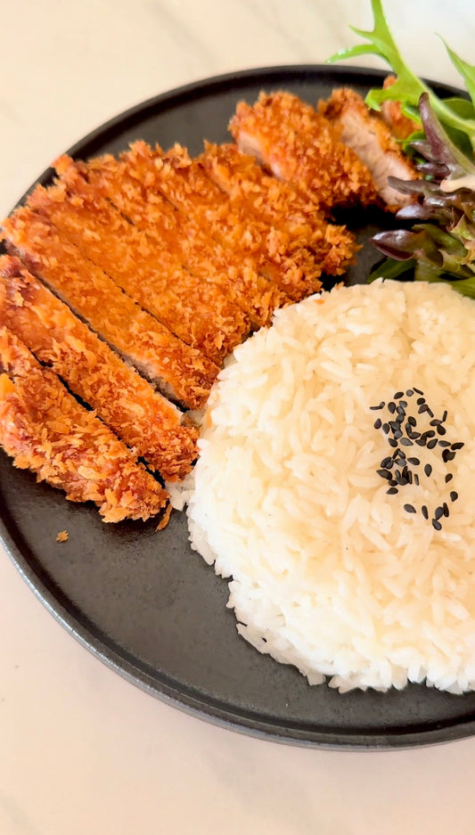 Pork Katsu with Miso Soup