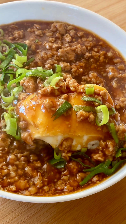 Steamed Egg Tofu & Braised Pork
