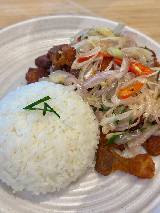 Balinese Pork with Sambal Matah