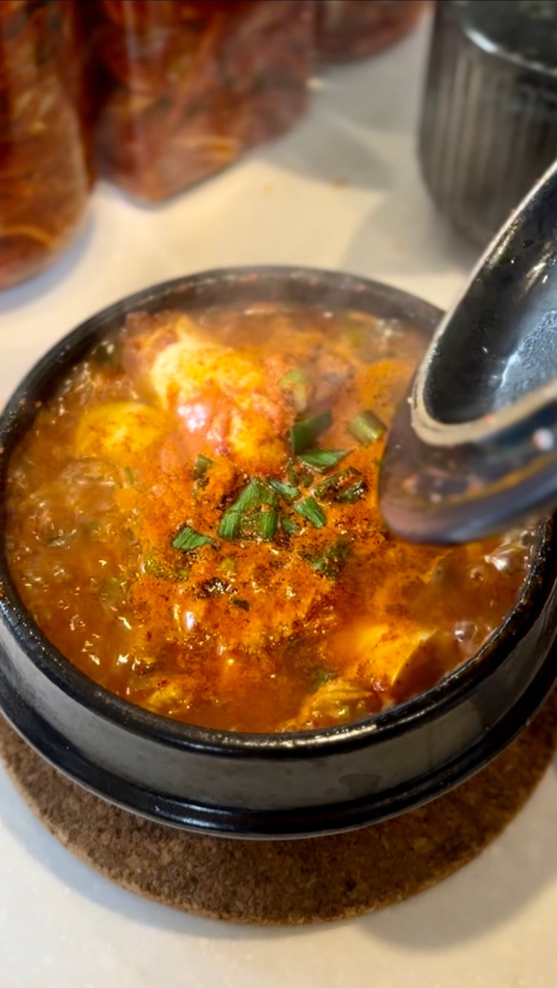 Korean Sundubu-Jjigar - Soft Tofu Stew