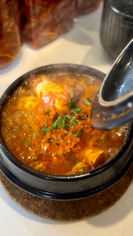 Korean Sundubu-Jjigar - Soft Tofu Stew