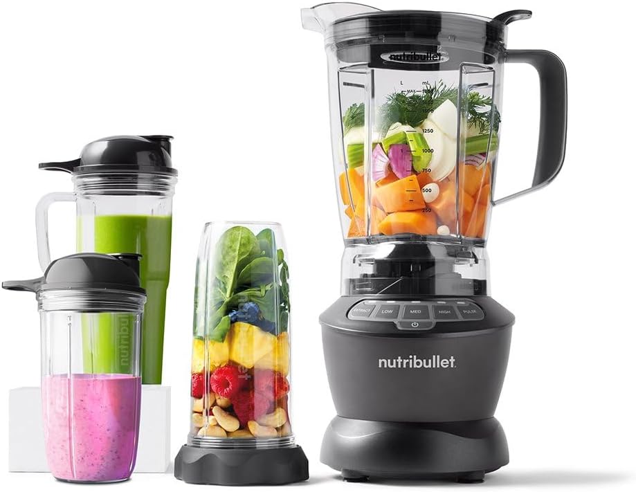 NutriBullet Blender Combo 1200W, Dark Grey