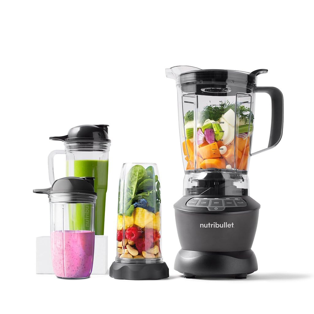 NutriBullet Blender Combo 1200W, Dark Grey