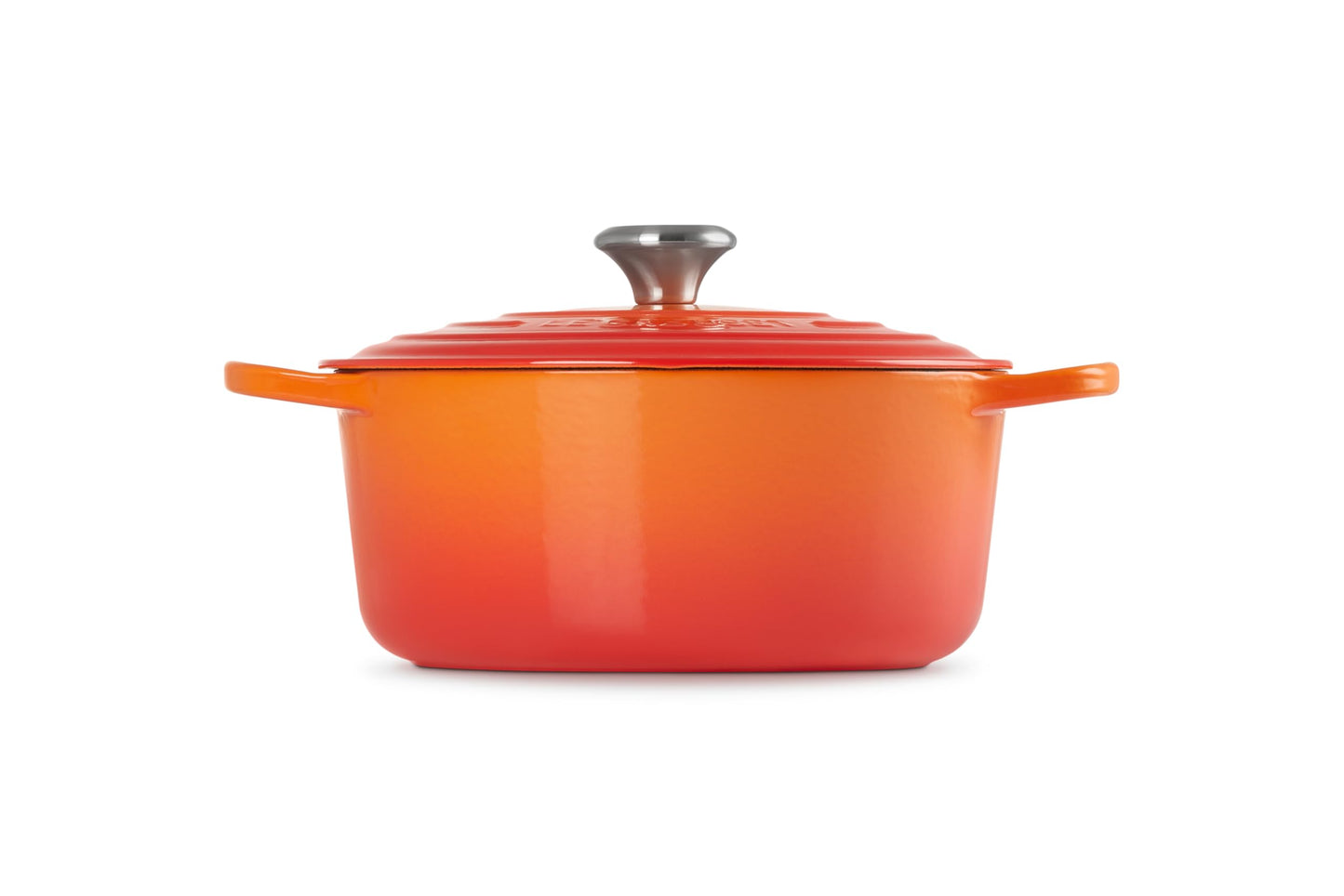 Le Creuset Signature Cast Iron Round Casserole, 26 cm, Volcanic
