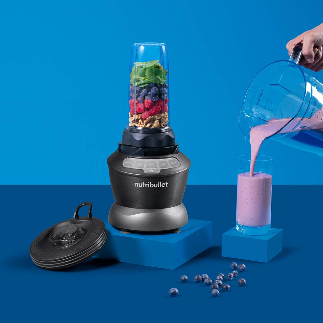 NutriBullet Blender Combo 1200W, Dark Grey