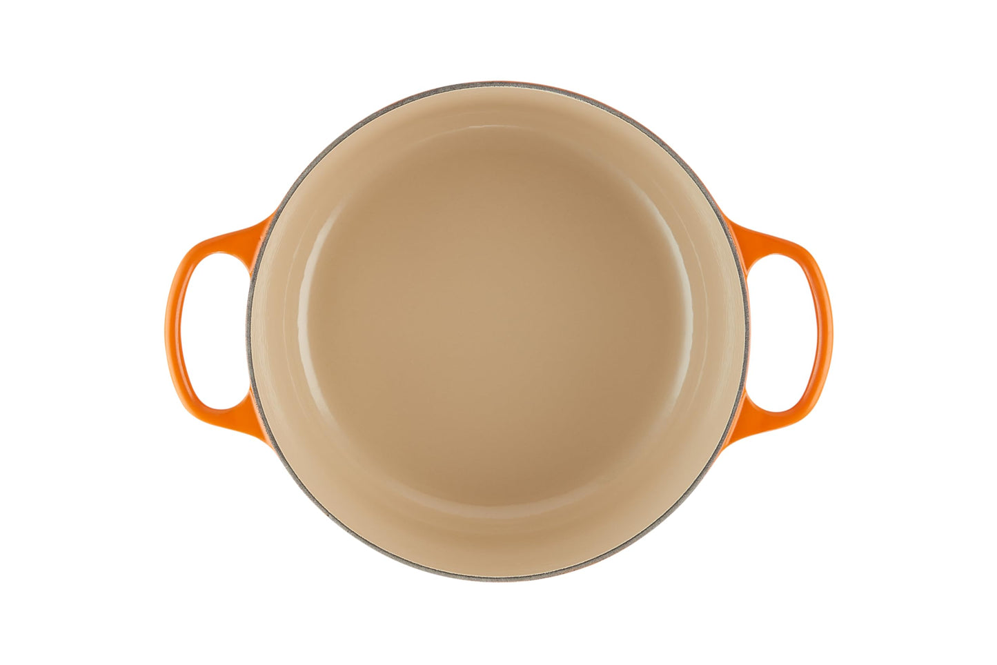 Le Creuset Signature Cast Iron Round Casserole, 26 cm, Volcanic