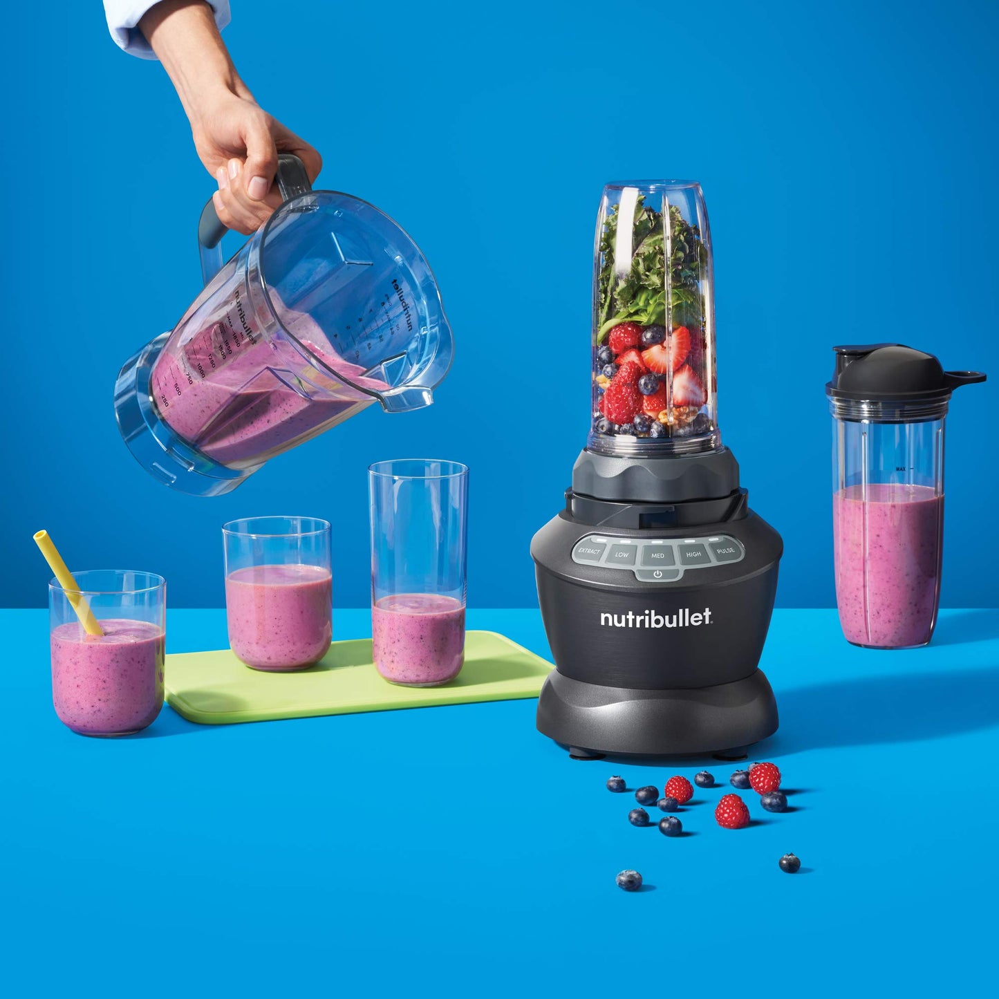 NutriBullet Blender Combo 1200W, Dark Grey